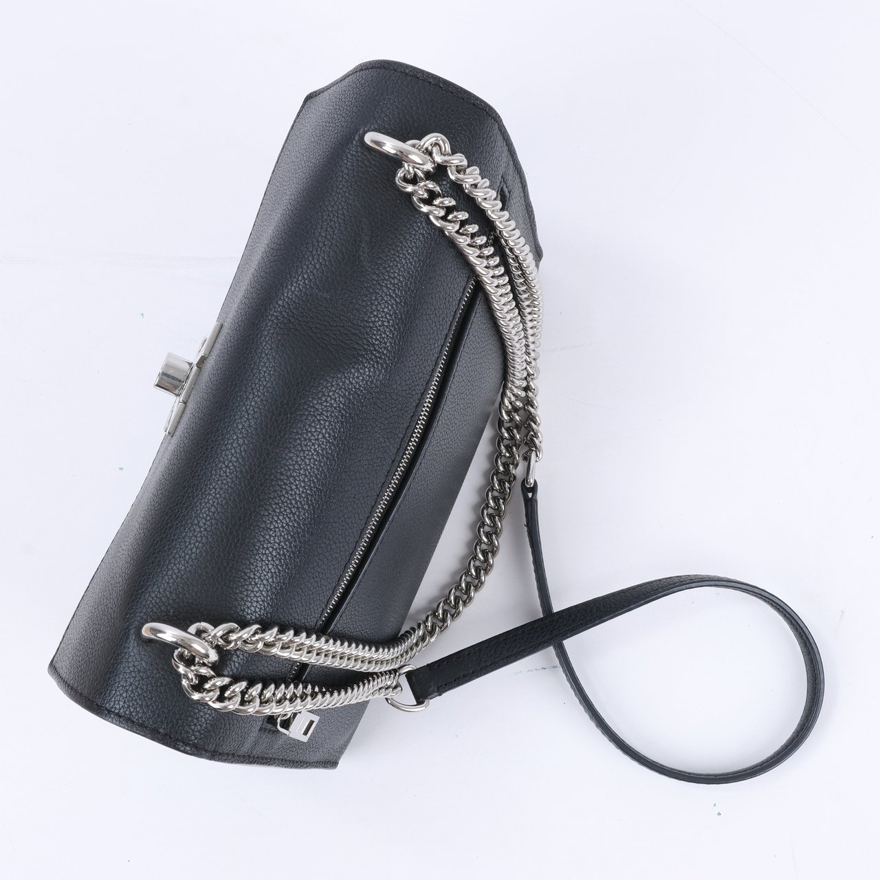 Louis Vuitton Louis Vuitton Cuir Taurillon MyLockMe BB 2Way Handbag in Black Zwart