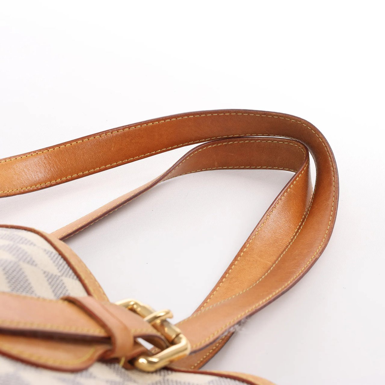 Louis Vuitton Louis Vuitton Damier Azur Hampstead MM Handbag N51206 Divers