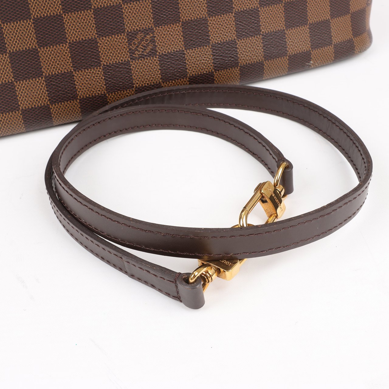 Louis Vuitton Louis Vuitton Damier Ebene Kensington 2Way Handbag N41435 Bruin