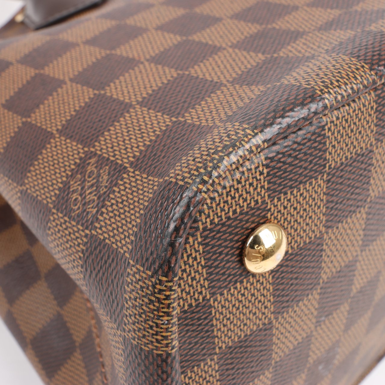 Louis Vuitton Louis Vuitton Damier Ebene Kensington 2Way Handbag N41435 Bruin
