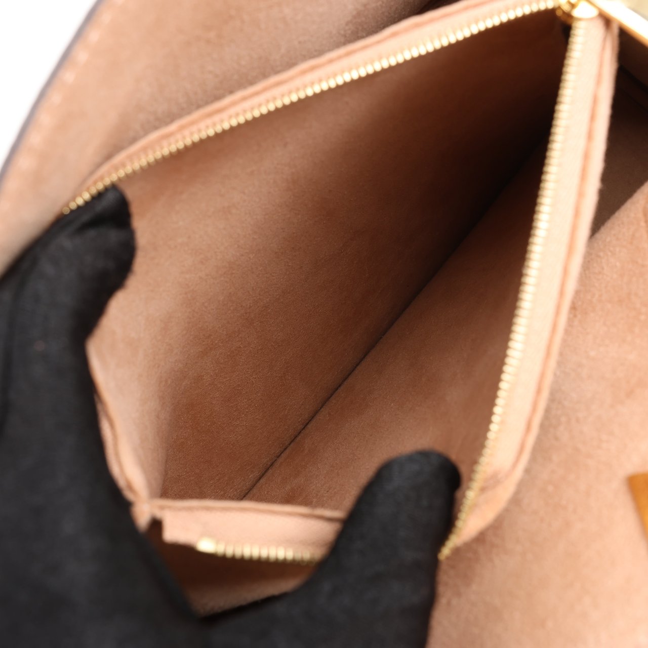 Louis Vuitton Louis Vuitton Damier Ebene Kensington 2Way Handbag N41435 Bruin