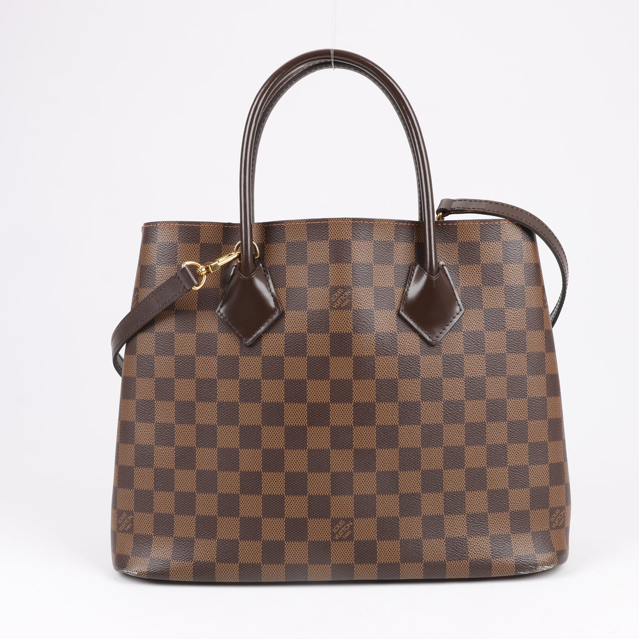 Louis Vuitton Louis Vuitton Damier Ebene Kensington 2Way Handbag N41435 Bruin