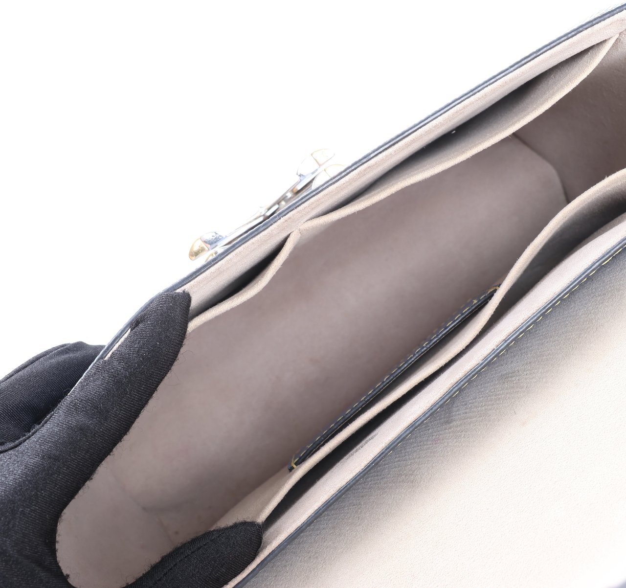 Louis Vuitton Louis Vuitton Epi Leather Twist Shoulder Bag GM in Denim Blue Blauw