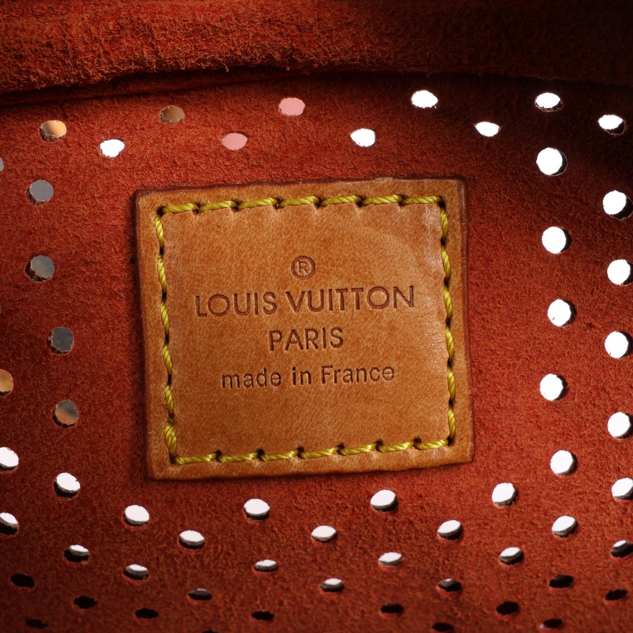 Louis Vuitton Louis Vuitton Limited Edition Monogram Perforated Mini Trocadero Shoulder Bag M95177 Bruin