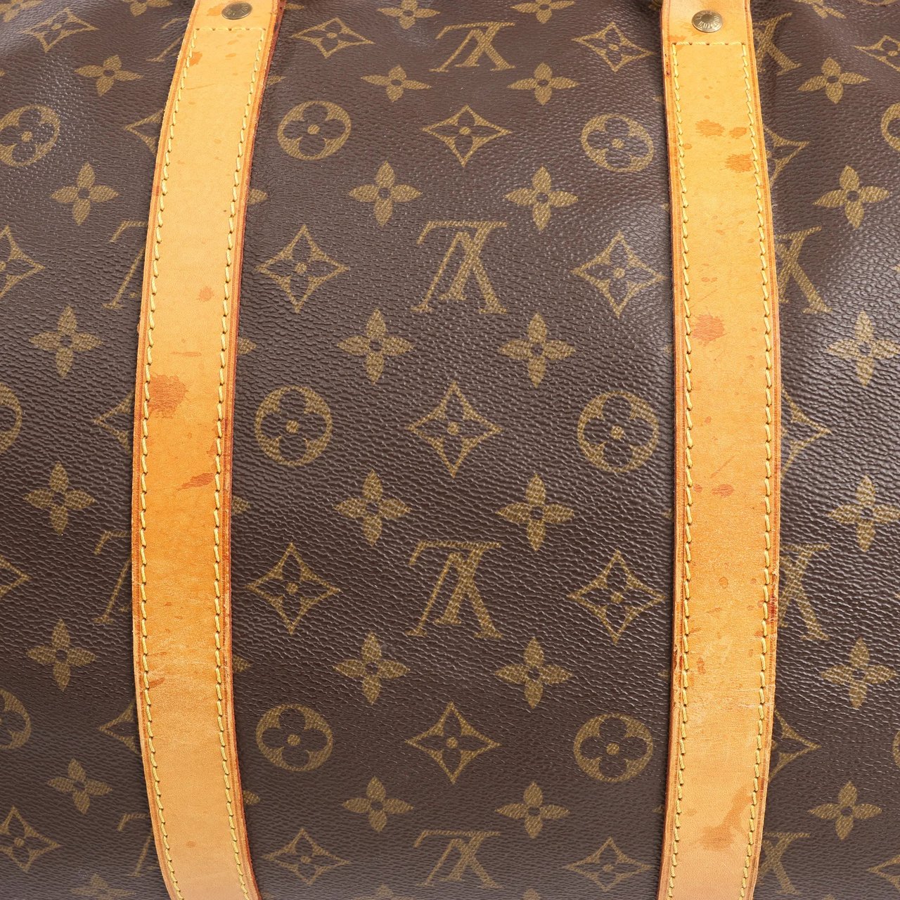 Louis Vuitton Louis Vuitton Monogram Canvas Keepall 55 Travel Bag M41424 Bruin