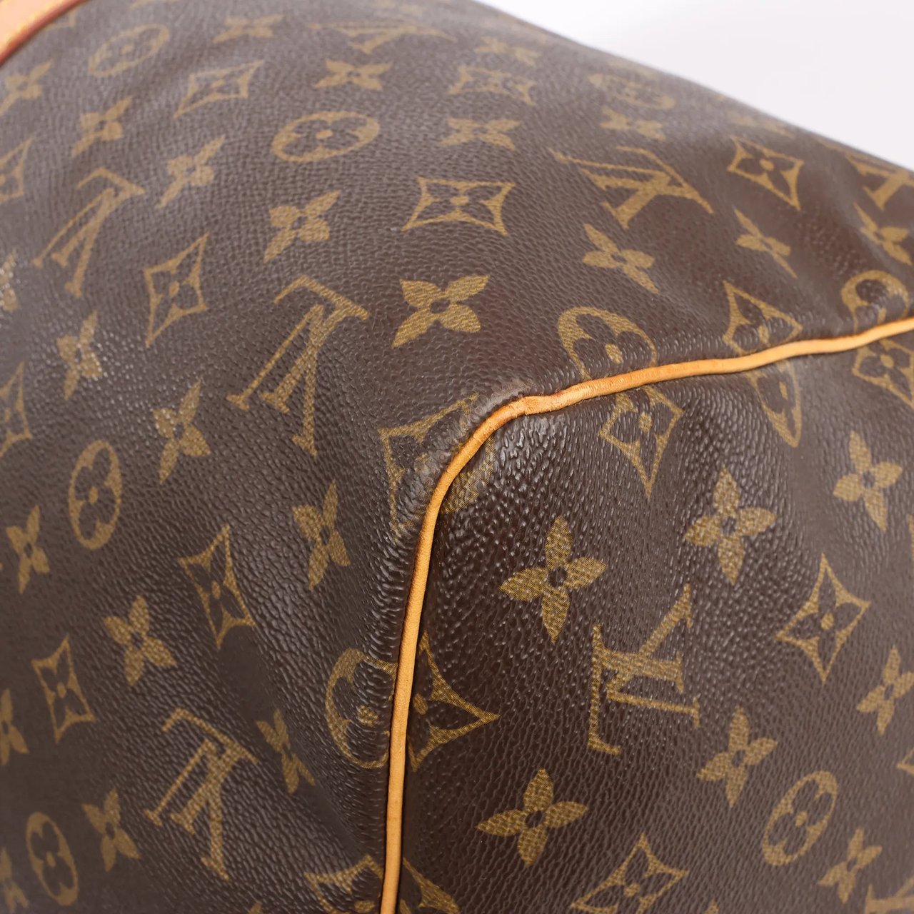 Louis Vuitton Louis Vuitton Monogram Canvas Keepall 55 Travel Bag M41424 Bruin
