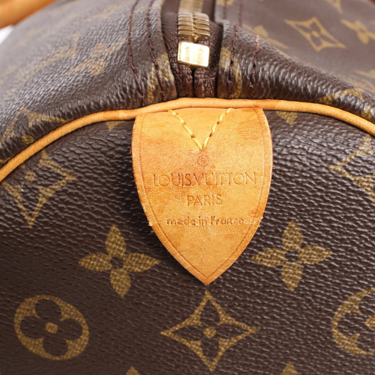 Louis Vuitton Louis Vuitton Monogram Canvas Keepall 55 Travel Bag M41424 Bruin