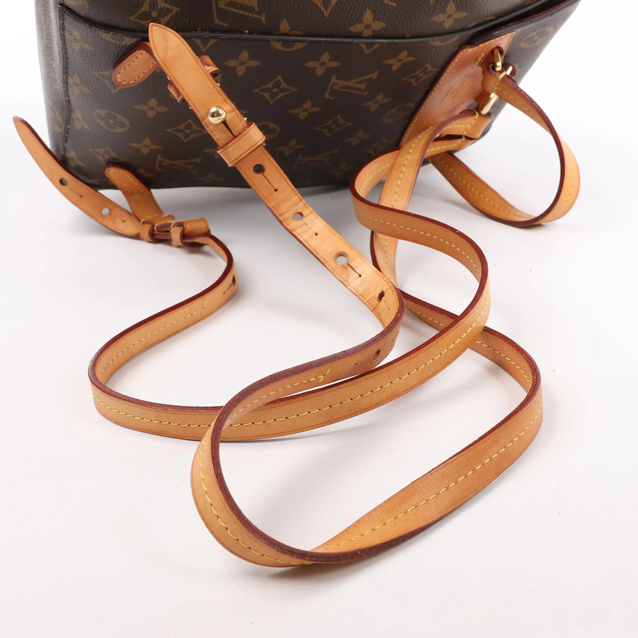 Louis Vuitton Louis Vuitton Monogram Canvas Monsley Backpack M43431 Bruin