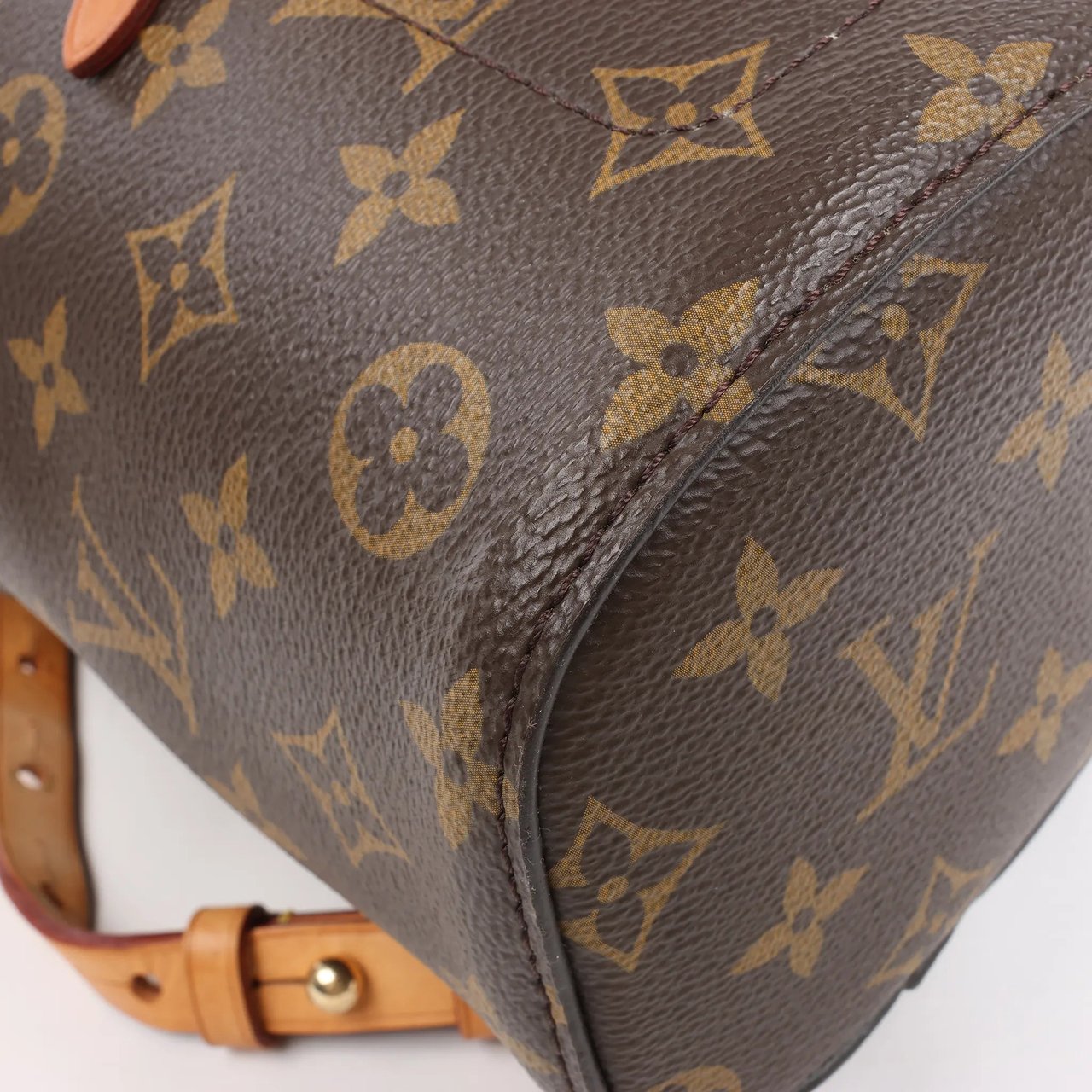 Louis Vuitton Louis Vuitton Monogram Canvas Monsley Backpack M43431 Bruin