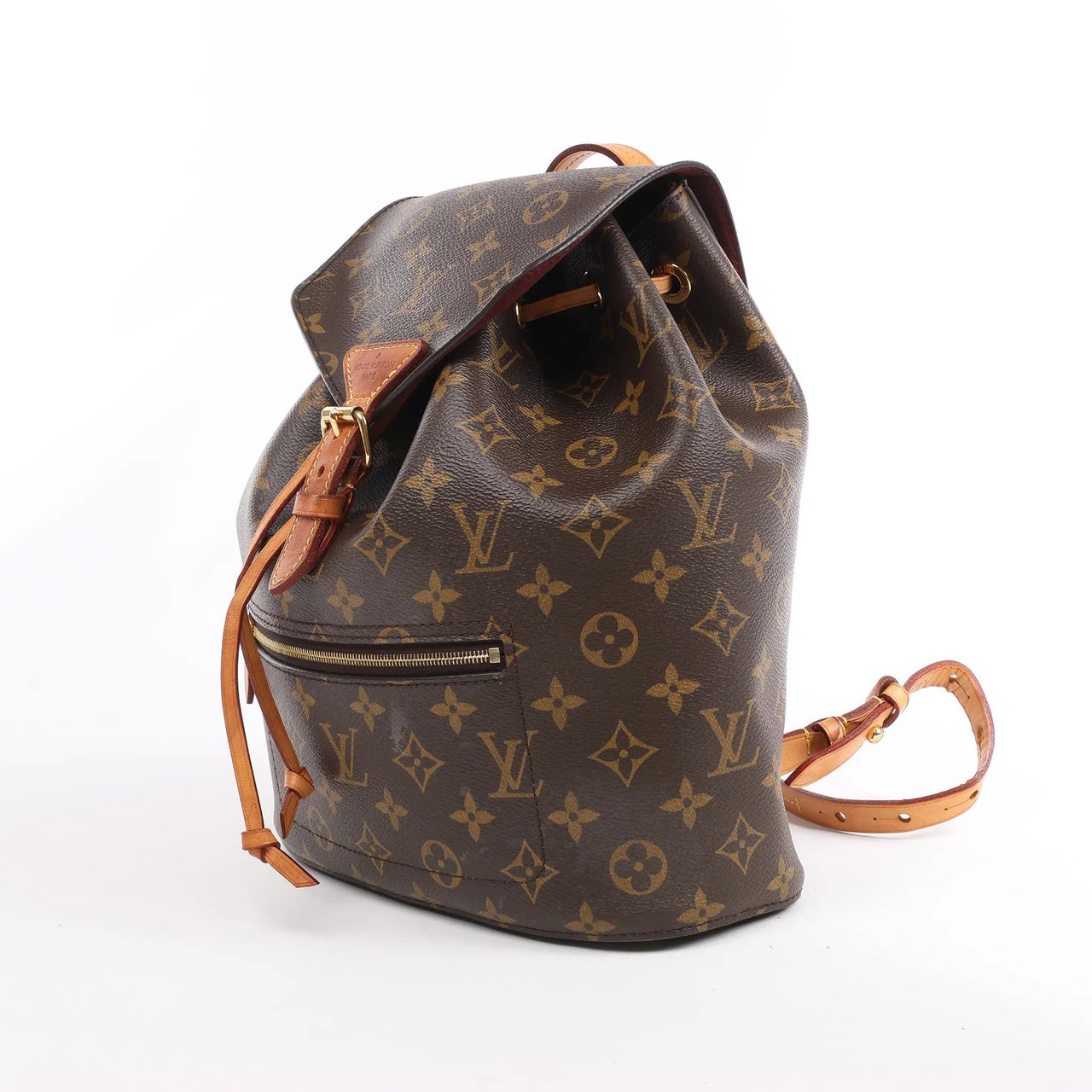 Louis Vuitton Louis Vuitton Monogram Canvas Monsley Backpack M43431 Bruin