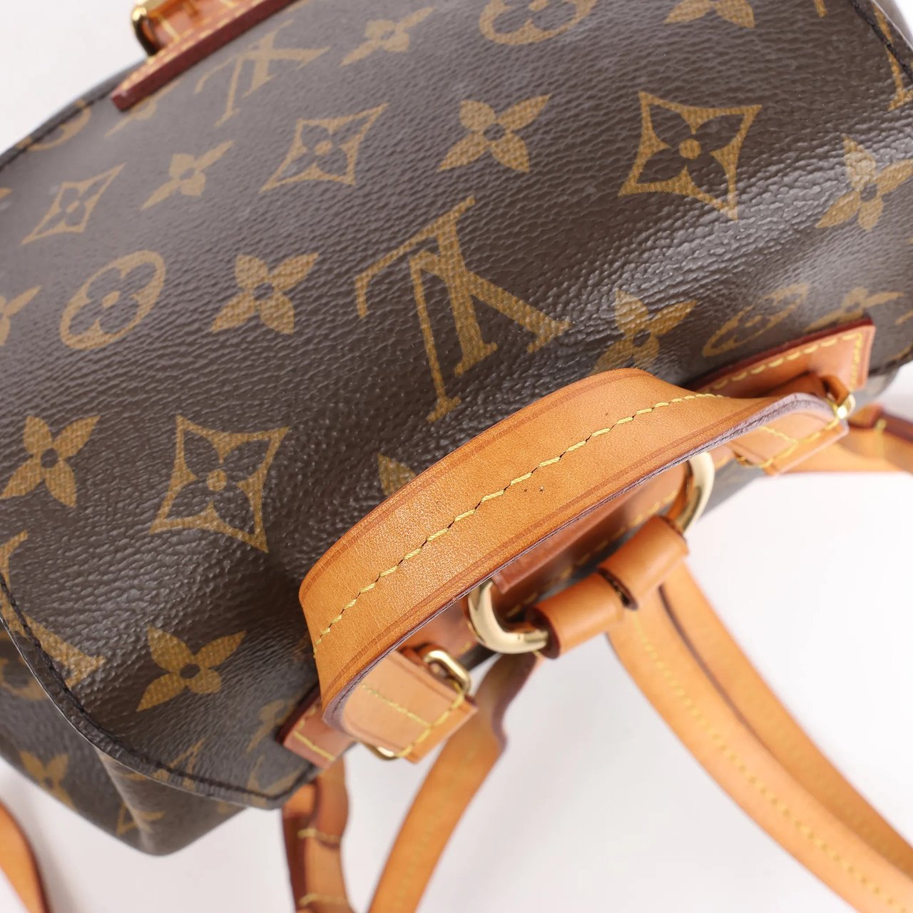 Louis Vuitton Louis Vuitton Monogram Canvas Monsley Backpack M43431 Bruin