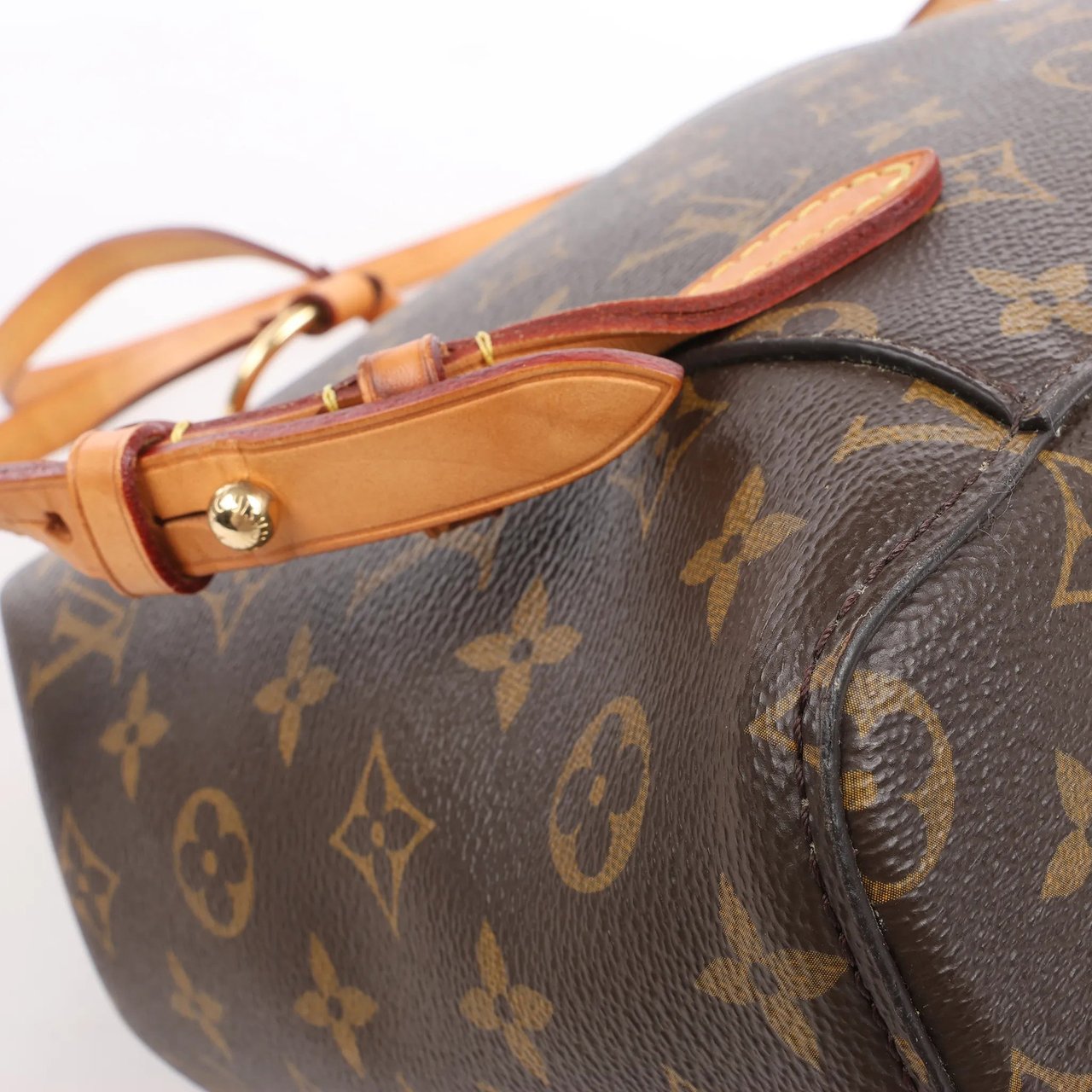 Louis Vuitton Louis Vuitton Monogram Canvas Monsley Backpack M43431 Bruin