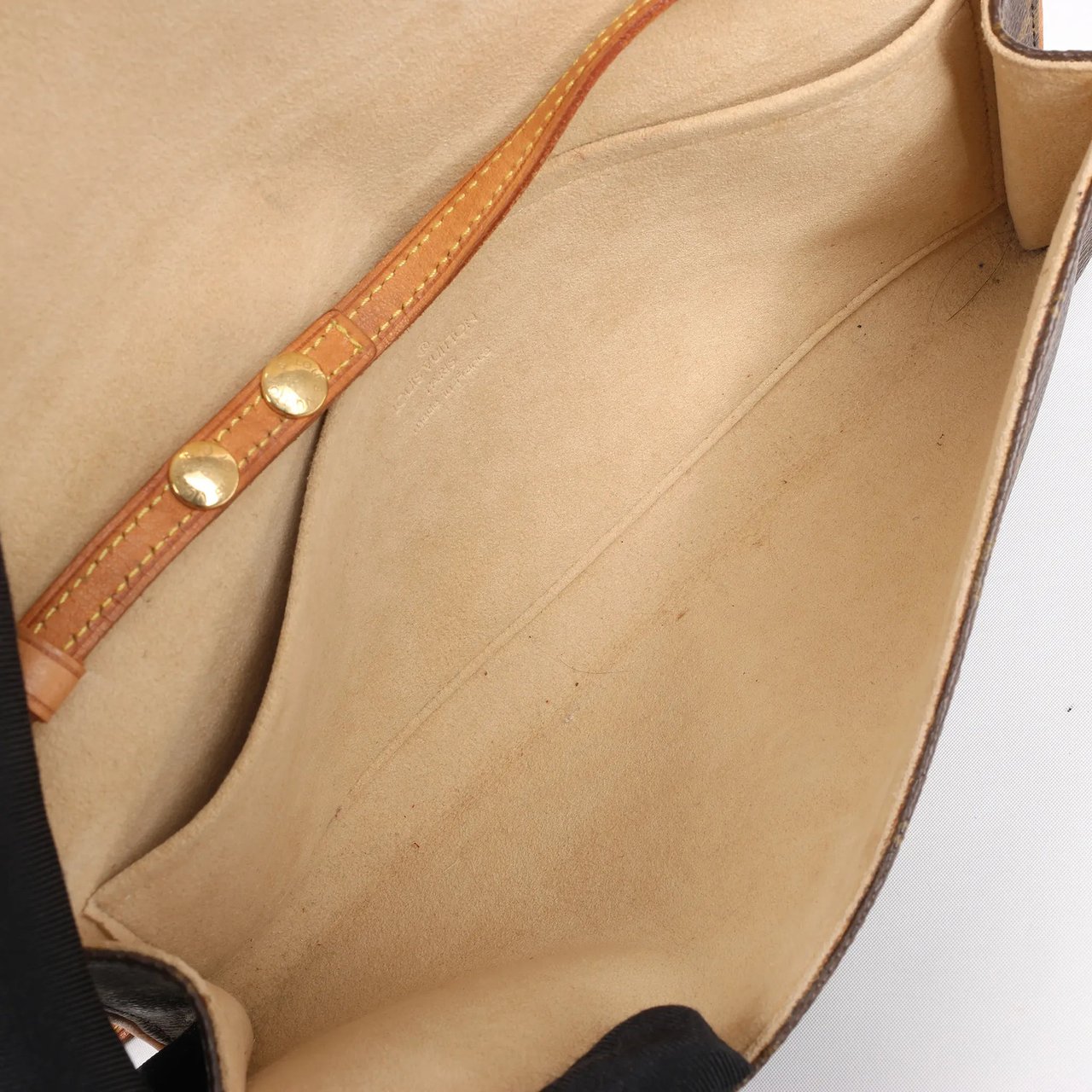 Louis Vuitton Louis Vuitton Monogram Canvas Pochette Twin GM Shoulder Bag M51852 Bruin