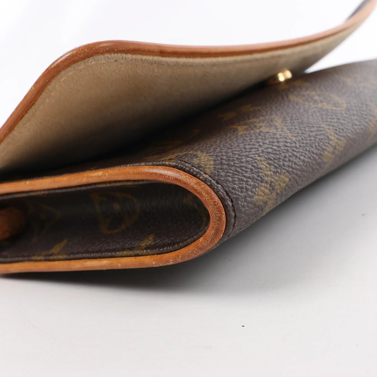 Louis Vuitton Louis Vuitton Monogram Canvas Pochette Twin GM Shoulder Bag M51852 Bruin