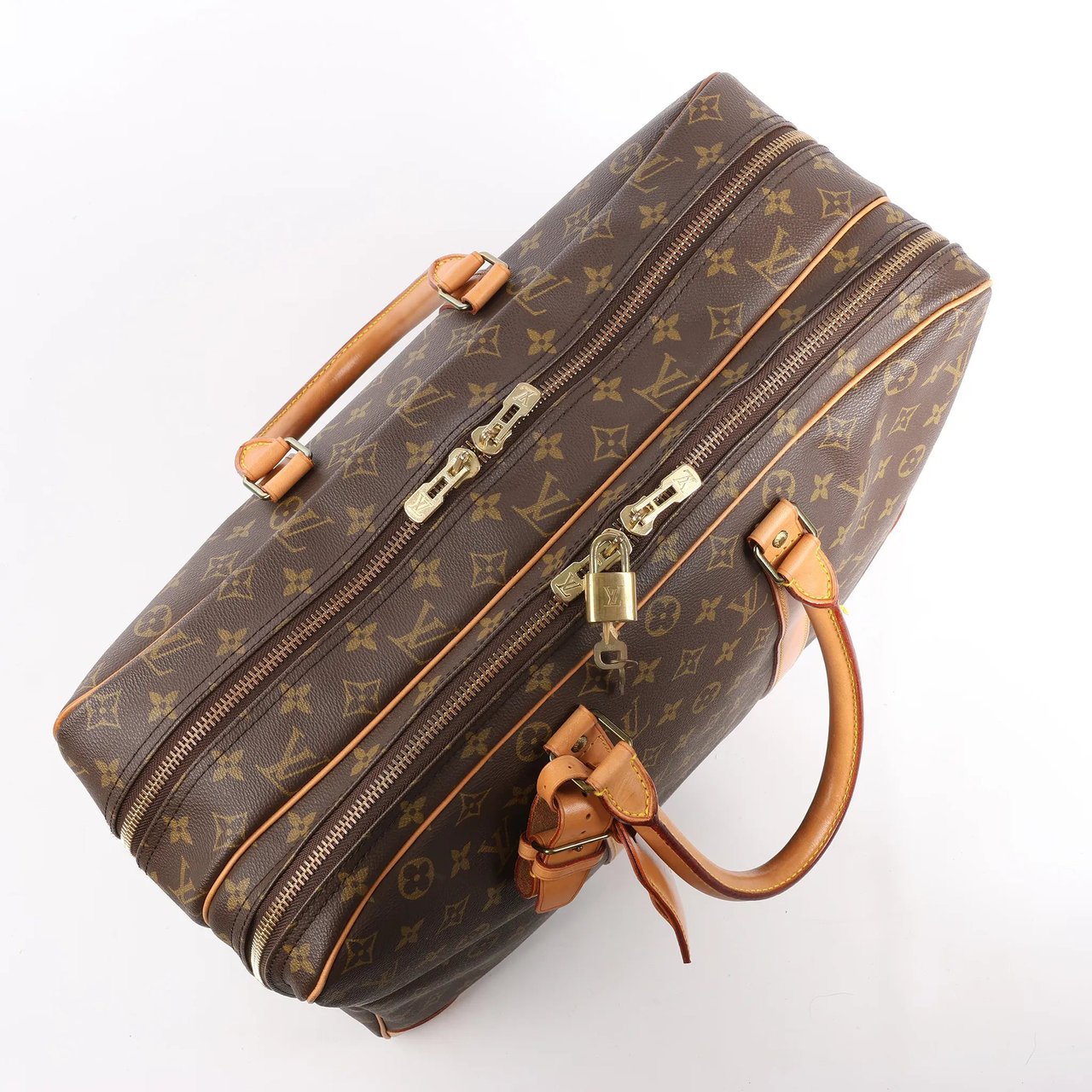 Louis Vuitton Louis Vuitton Monogram Canvas Sac 48 Heueres Travel Bag M41382 Bruin