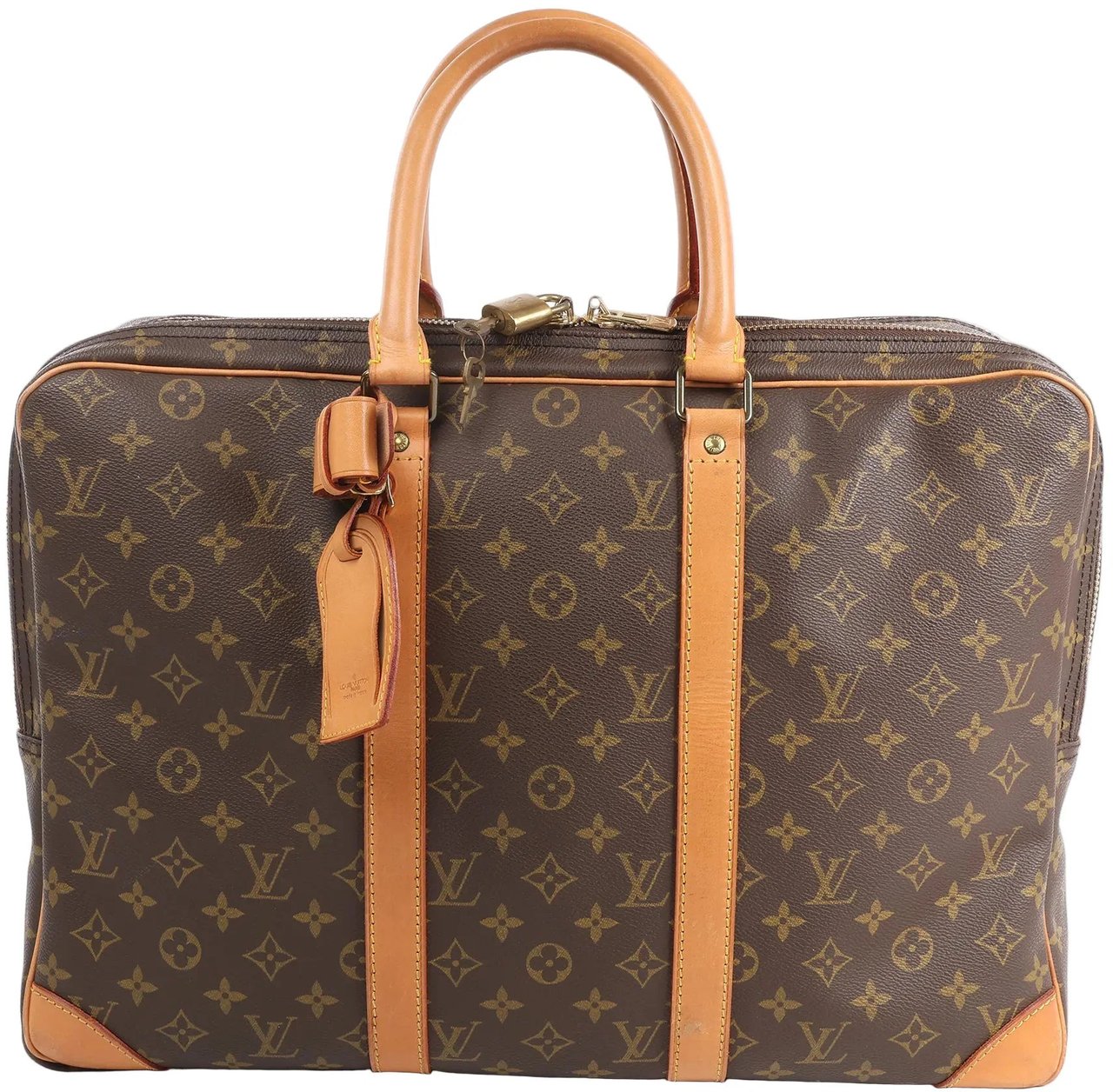 Louis Vuitton Louis Vuitton Monogram Canvas Sac 48 Heueres Travel Bag M41382 Bruin