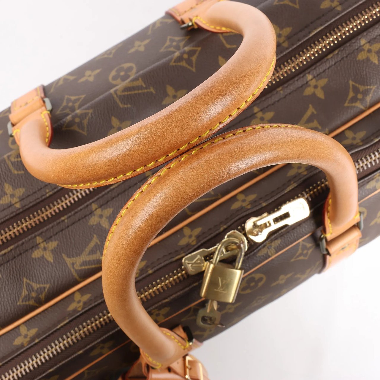Louis Vuitton Louis Vuitton Monogram Canvas Sac 48 Heueres Travel Bag M41382 Bruin
