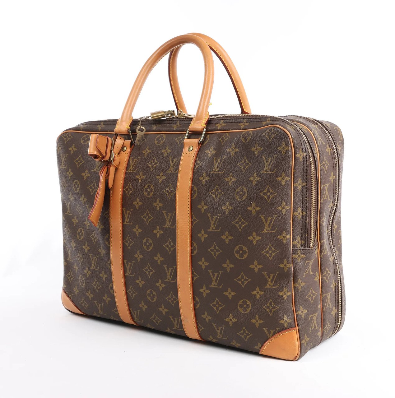 Louis Vuitton Louis Vuitton Monogram Canvas Sac 48 Heueres Travel Bag M41382 Bruin