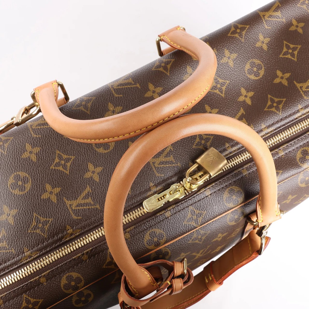 Louis Vuitton Louis Vuitton Monogram Canvas Sirius 55 Travel Bag M41404 Bruin