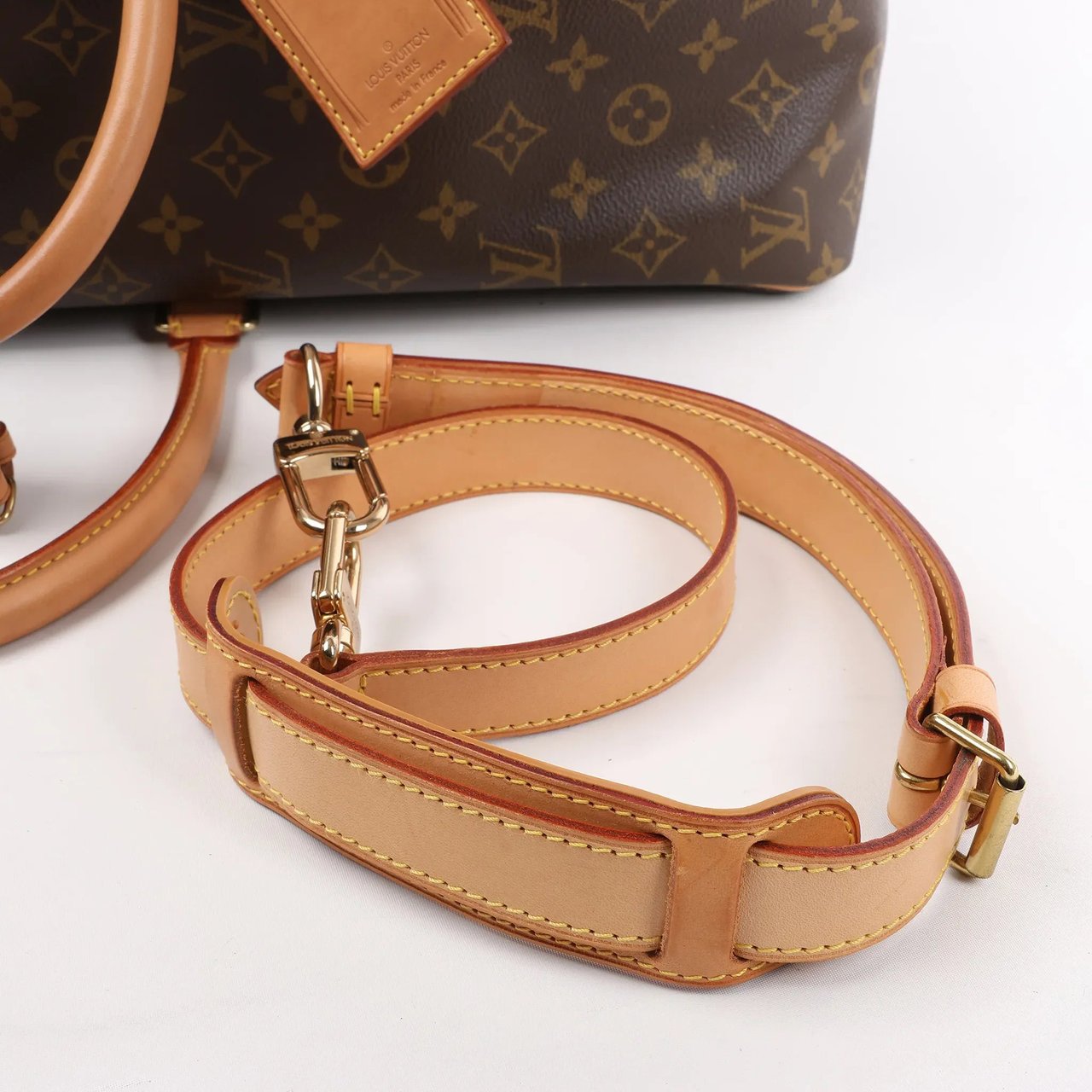 Louis Vuitton Louis Vuitton Monogram Canvas Sirius 55 Travel Bag M41404 Bruin