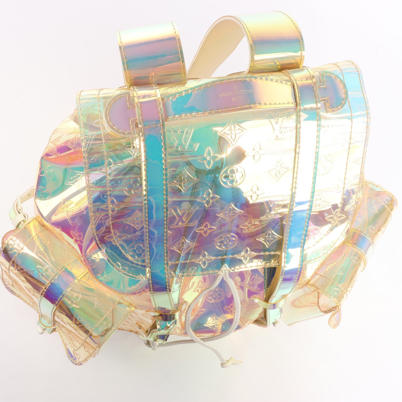 Louis Vuitton Louis Vuitton Monogram Prism Christopher GM Backpack M44766 Divers