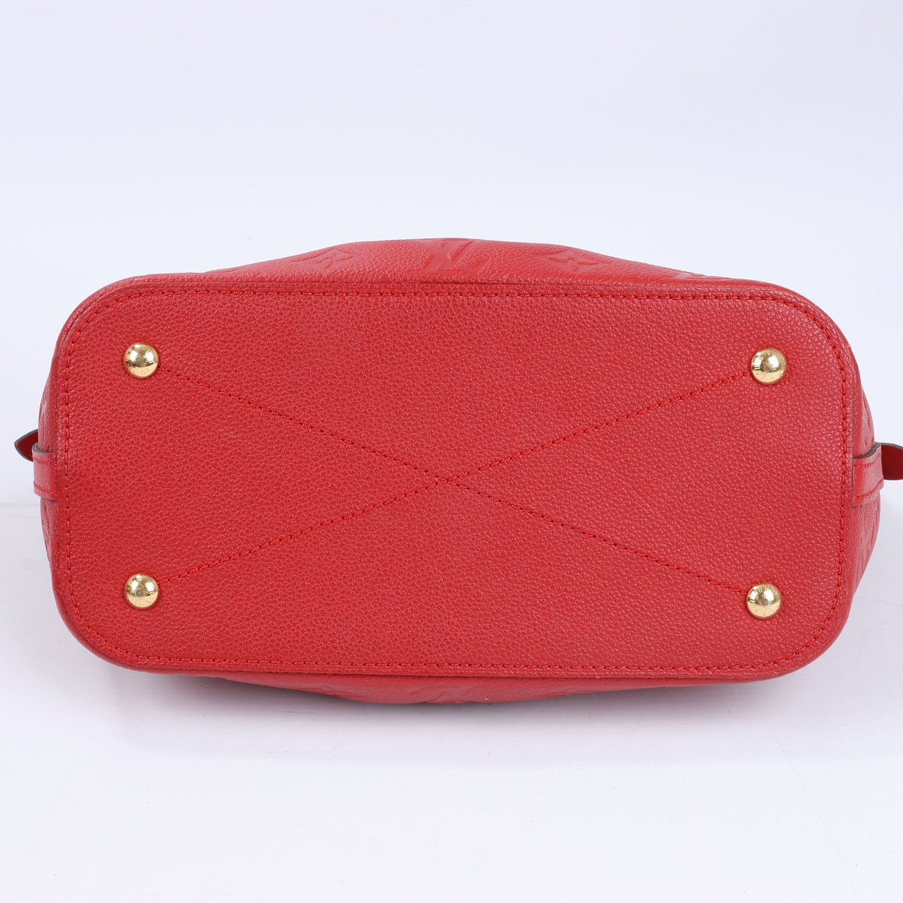 Louis Vuitton Louis Vuitton Monogram Empreinte Mazarine PM Handbag in Cherry M50638 Rood