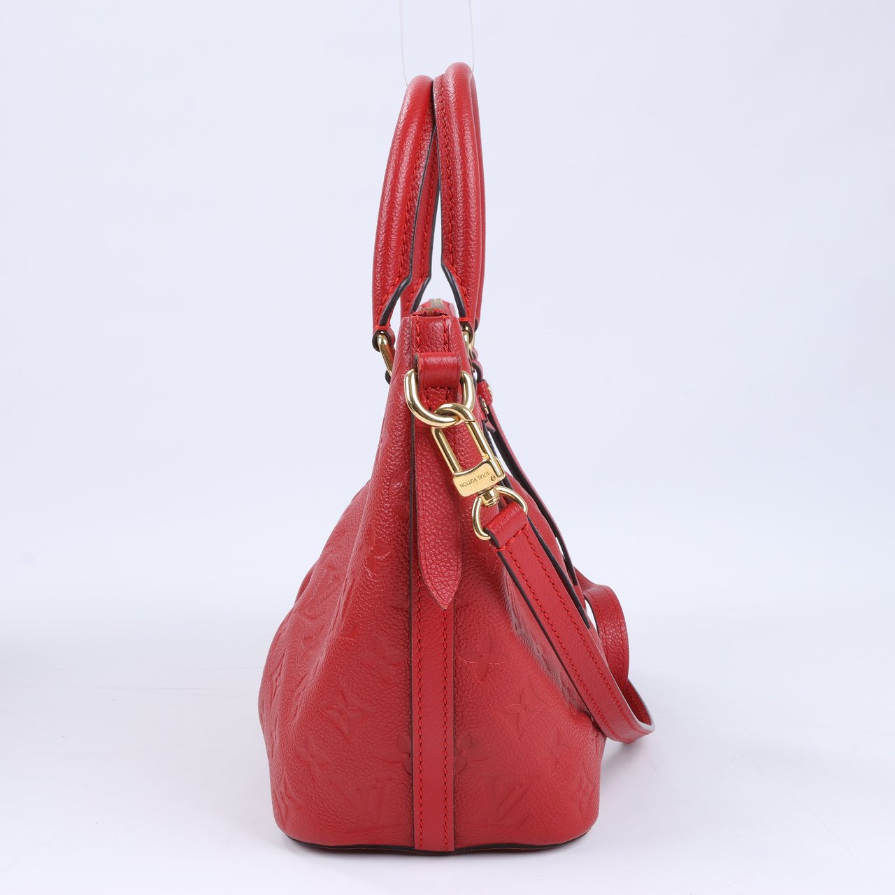 Louis Vuitton Louis Vuitton Monogram Empreinte Mazarine PM Handbag in Cherry M50638 Rood