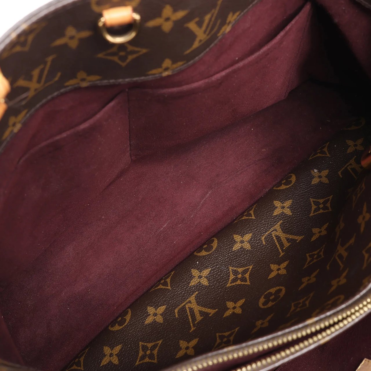 Louis Vuitton Louis Vuitton Monogram Montaigne GM Handbag Bruin