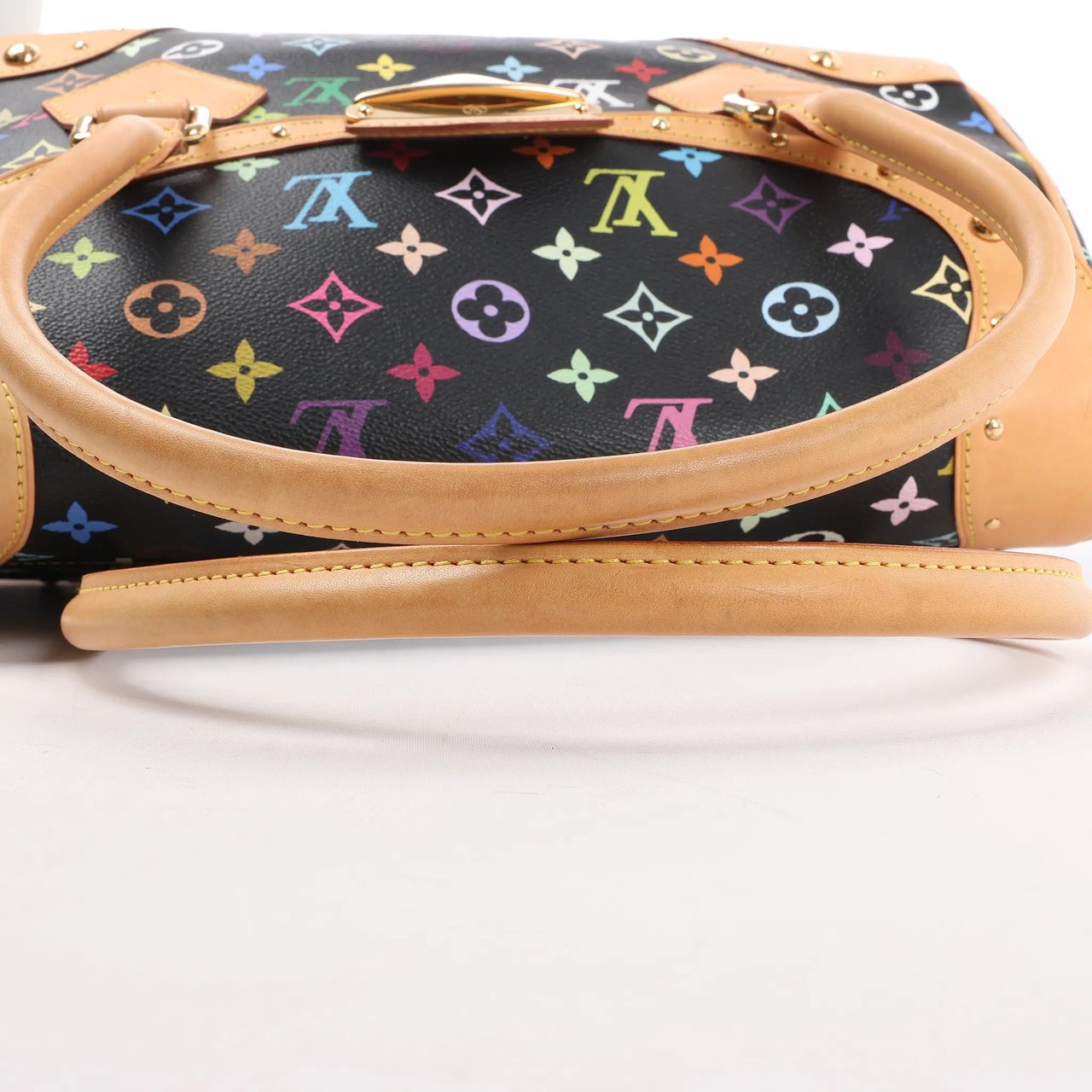 Louis Vuitton Louis Vuitton Monogram Multicolor Beverly MM Handbag in Black Divers