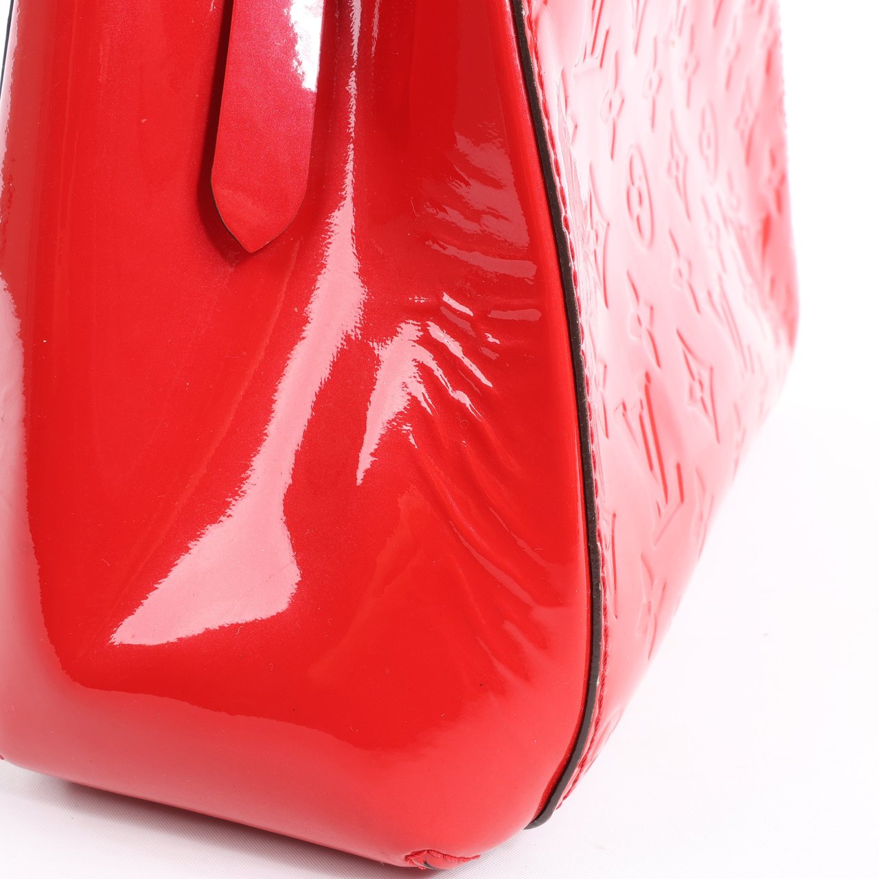 Louis Vuitton Louis Vuitton Vernis Montaigne BB Handbag in Red M50170 Rood