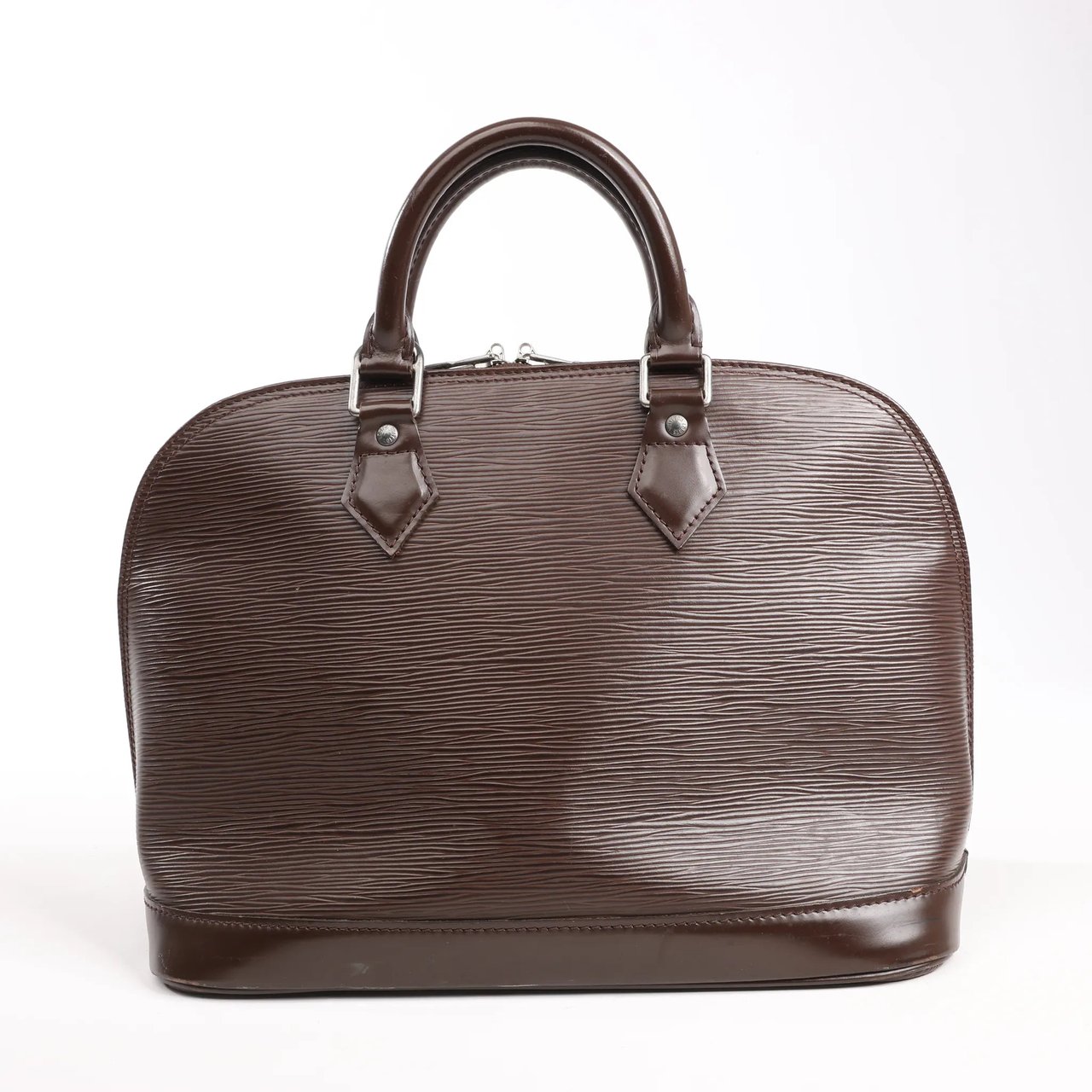 Louis Vuitton Louis Vuitton Alma PM Epi Leather Handbag in Brown M52143 Bruin