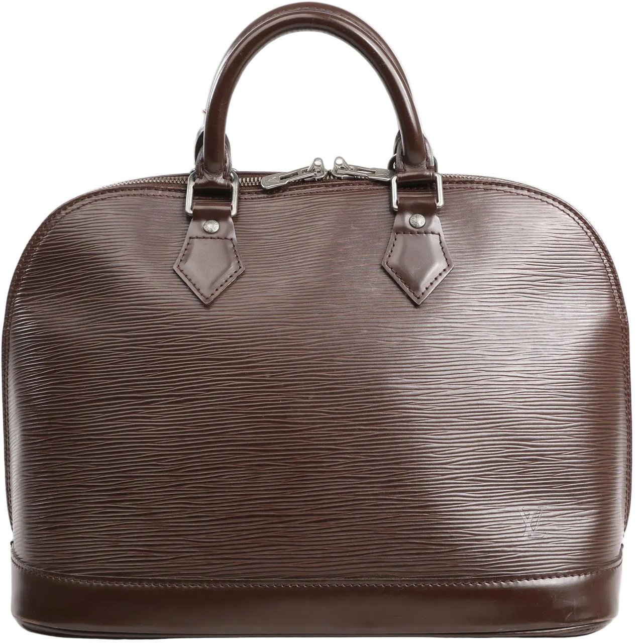 Louis Vuitton Louis Vuitton Alma PM Epi Leather Handbag in Brown M52143 Bruin