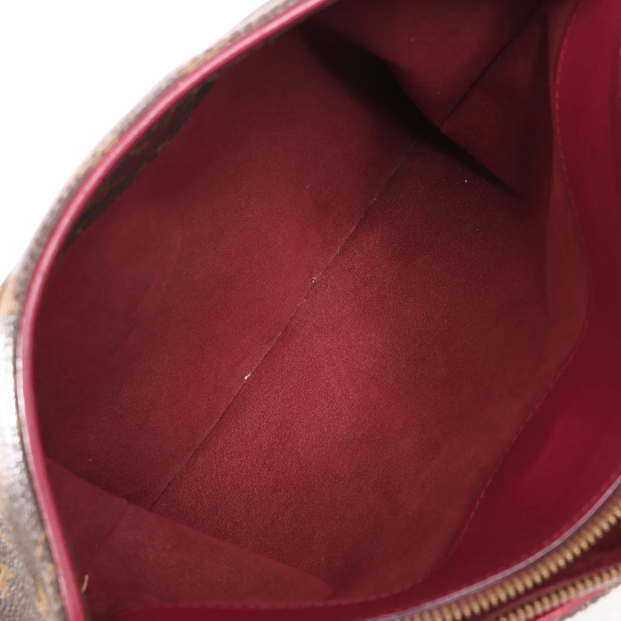 Louis Vuitton Louis Vuitton Pallas MM Monogram 2Way Handbag in Brown x Burgundy M40906 Divers