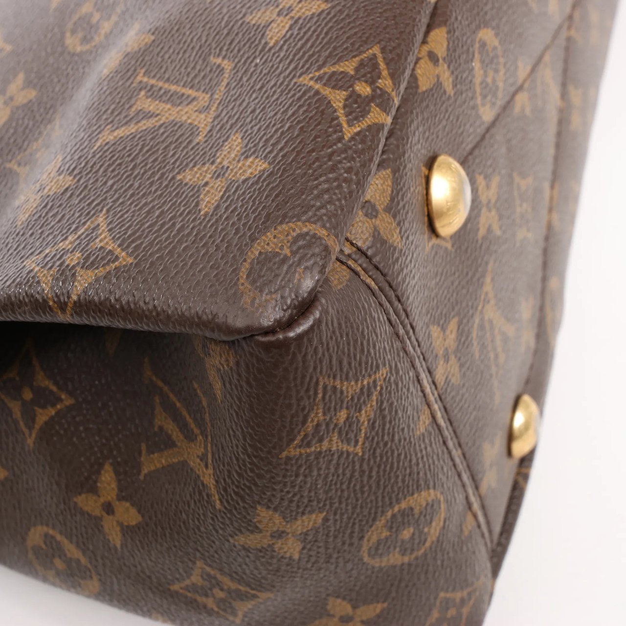 Louis Vuitton Louis Vuitton Pallas MM Monogram 2Way Handbag in Brown x Burgundy M40906 Divers