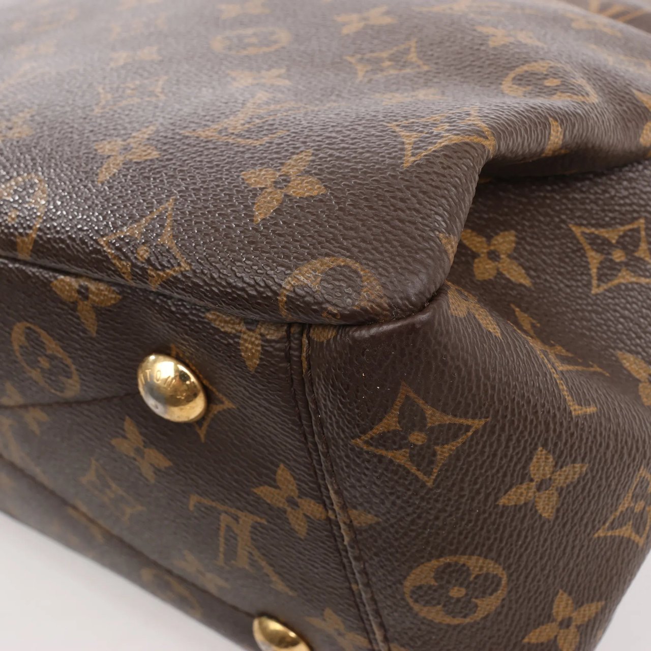 Louis Vuitton Louis Vuitton Pallas MM Monogram 2Way Handbag in Brown x Burgundy M40906 Divers