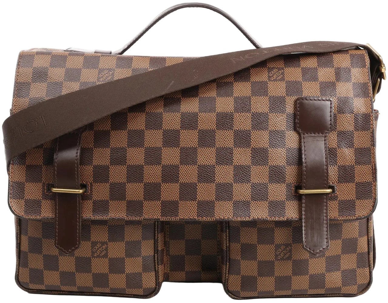 Louis Vuitton Louis Vuitton Broadway Damier Ebene Shoulder Bag in Brown N42270 Bruin