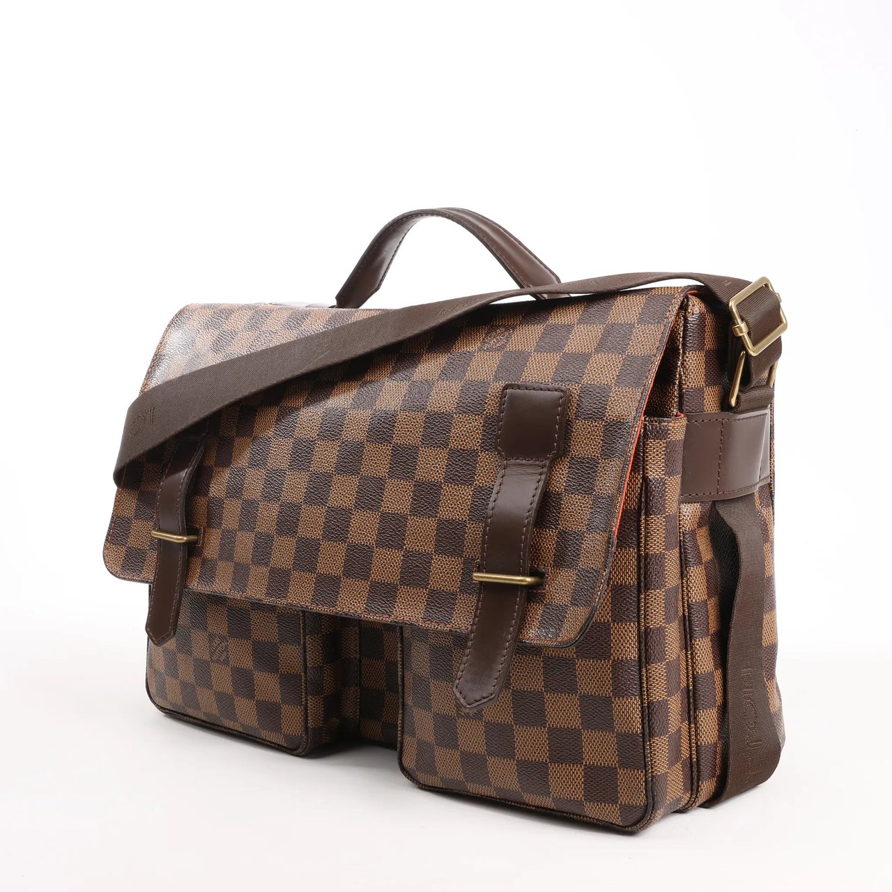 Louis Vuitton Louis Vuitton Broadway Damier Ebene Shoulder Bag in Brown N42270 Bruin