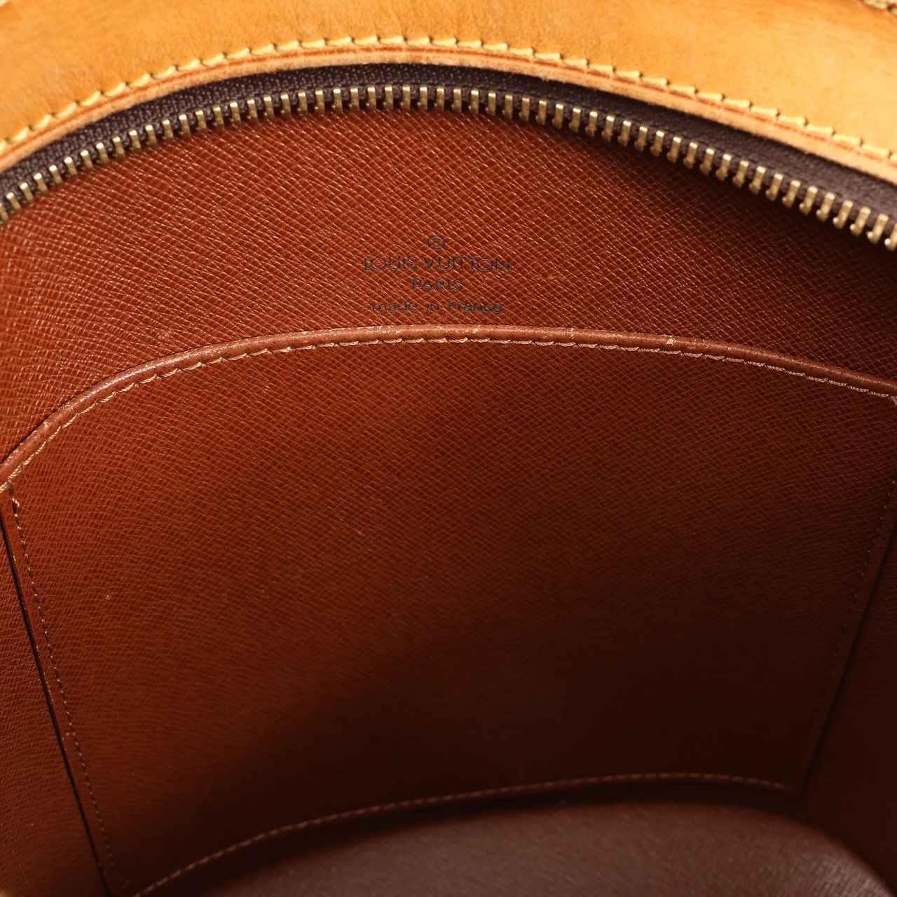 Louis Vuitton Louis Vuitton Drouot Monogram Canvas Crossbody Bag in Brown M51290 Bruin