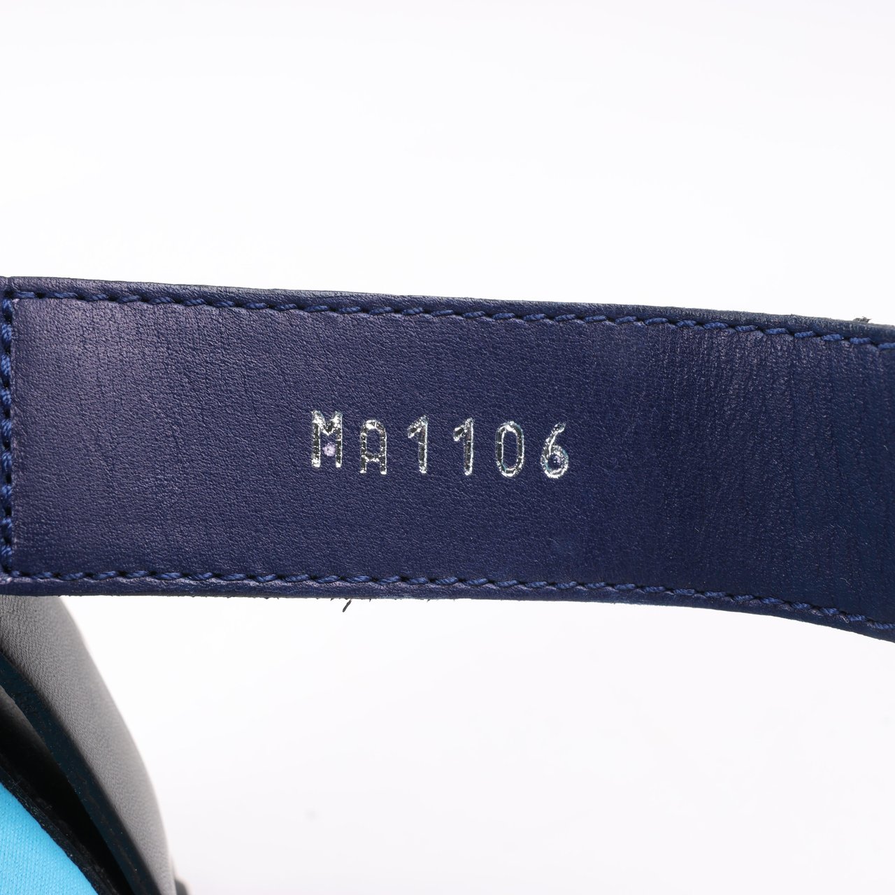 Louis Vuitton Louis Vuitton Neoprene Deep Sea Ankle Boot in Blue, Size 39 EU Blauw