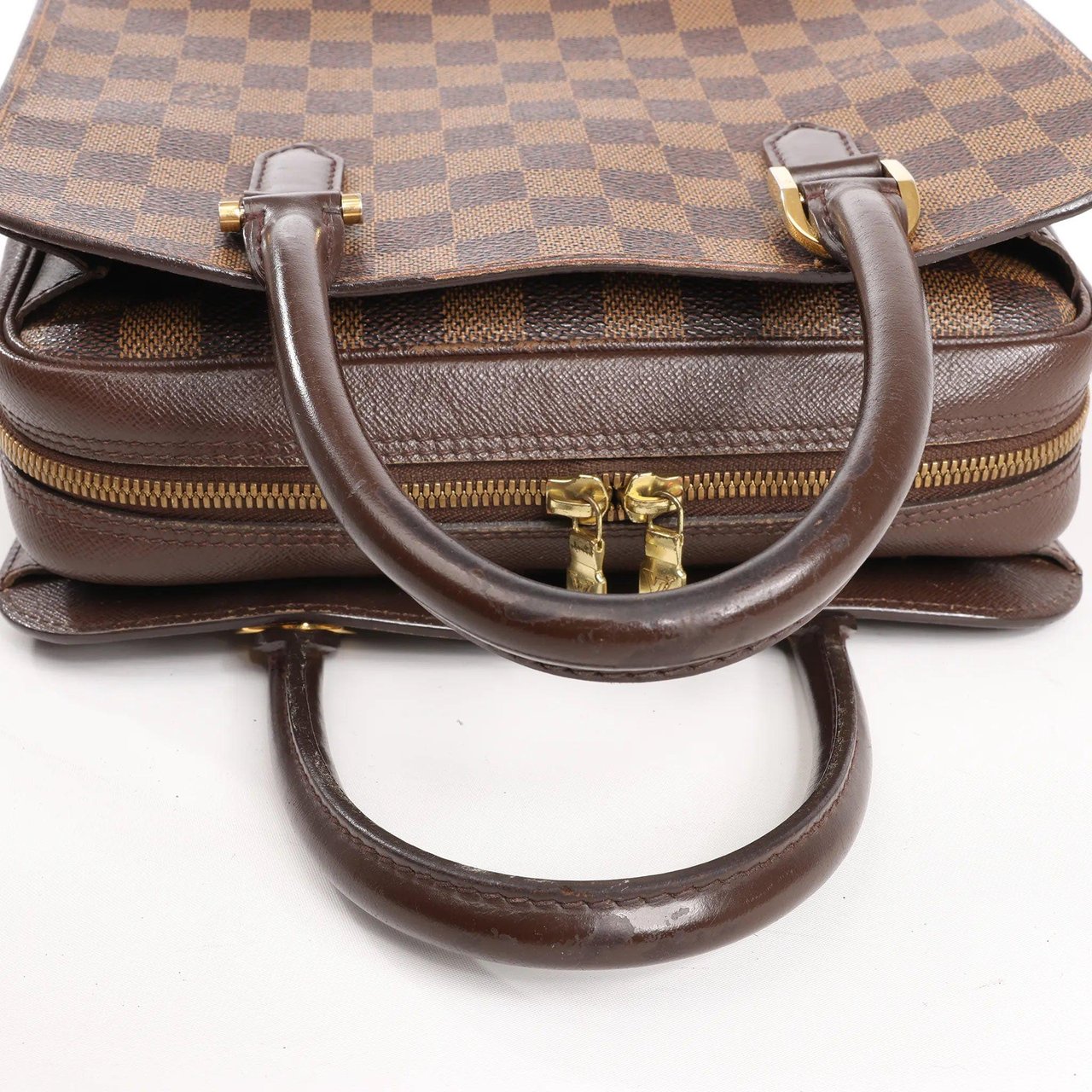 Louis Vuitton Louis Vuitton Triana Damier Ebene Handbag in Brown N51155 Bruin