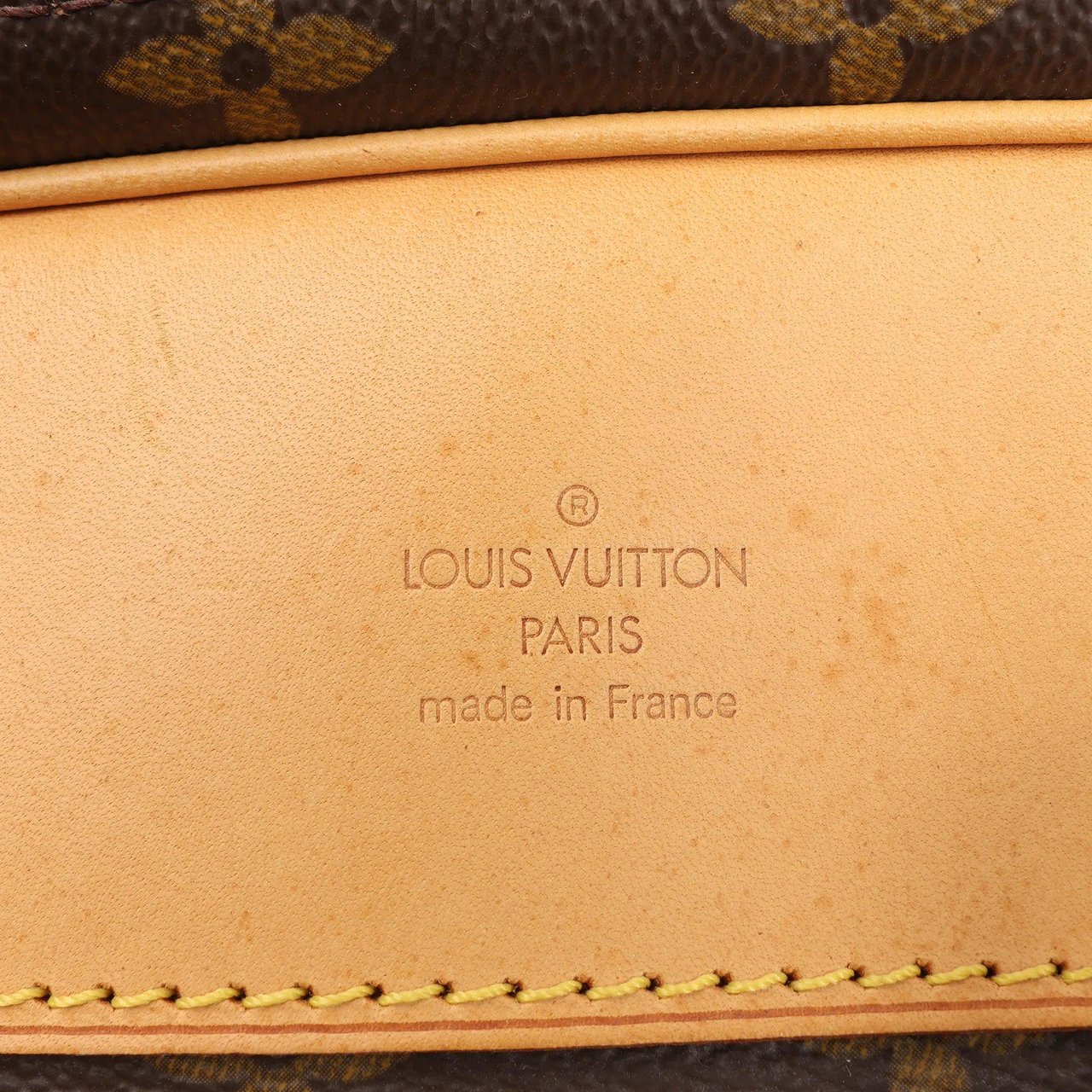Louis Vuitton Louis Vuitton Alize Monogram Canvas 2 Poches Travel Bag in Brown M41399 Bruin