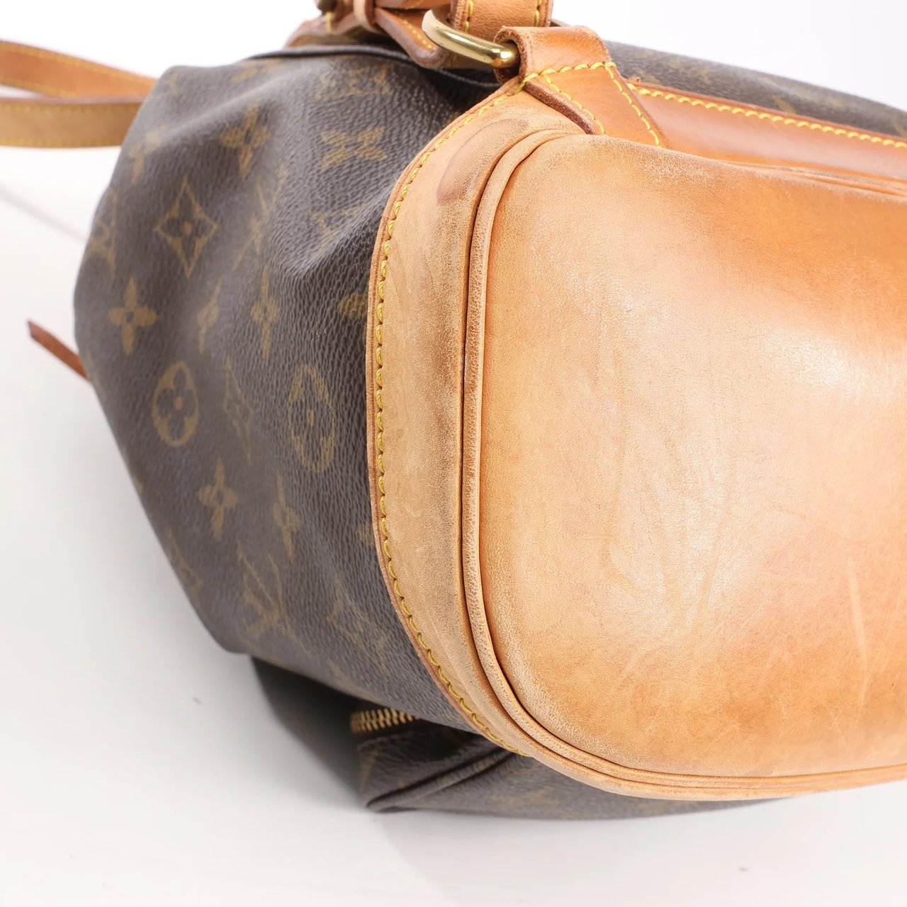 Louis Vuitton Louis Vuitton Montsouris MM Monogram Canvas Vintage Backpack in Brown M51136 Bruin