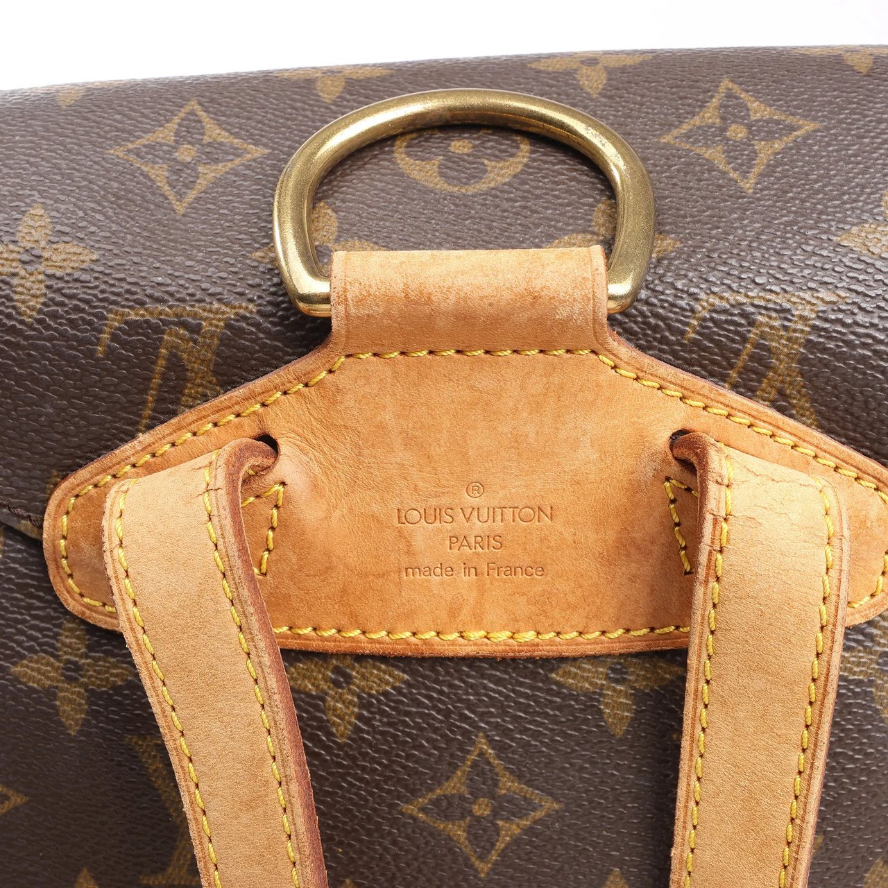 Louis Vuitton Louis Vuitton Montsouris MM Monogram Canvas Vintage Backpack in Brown M51136 Bruin