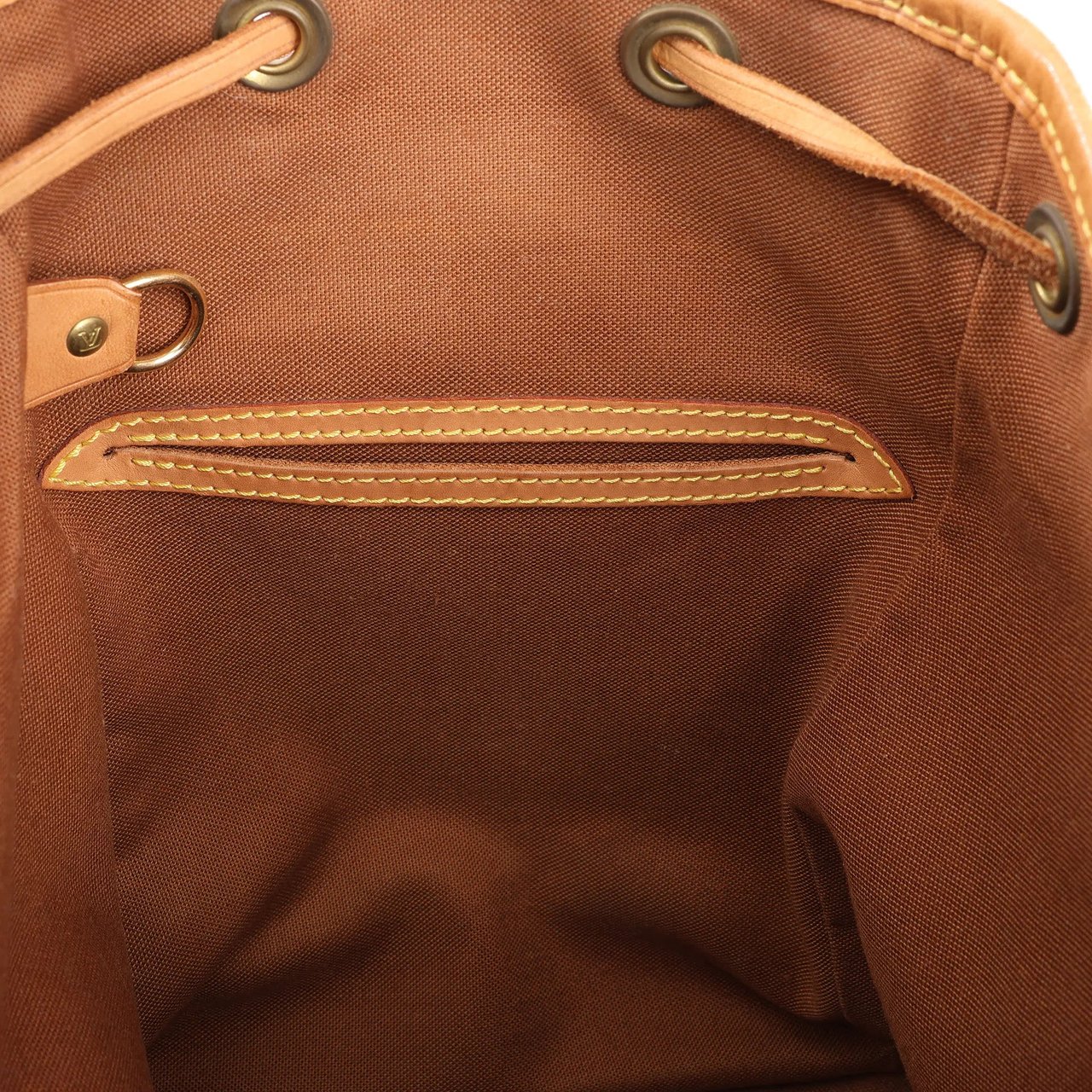 Louis Vuitton Louis Vuitton Montsouris MM Monogram Canvas Vintage Backpack in Brown M51136 Bruin