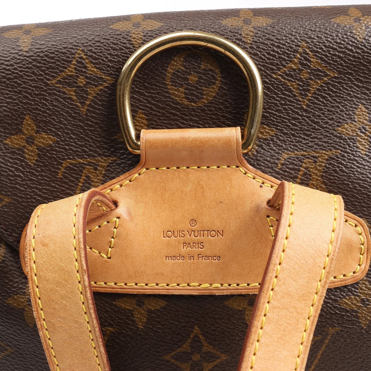 Louis Vuitton Louis Vuitton Montsouris MM Monogram Canvas Vintage Backpack in Brown M51136 Bruin