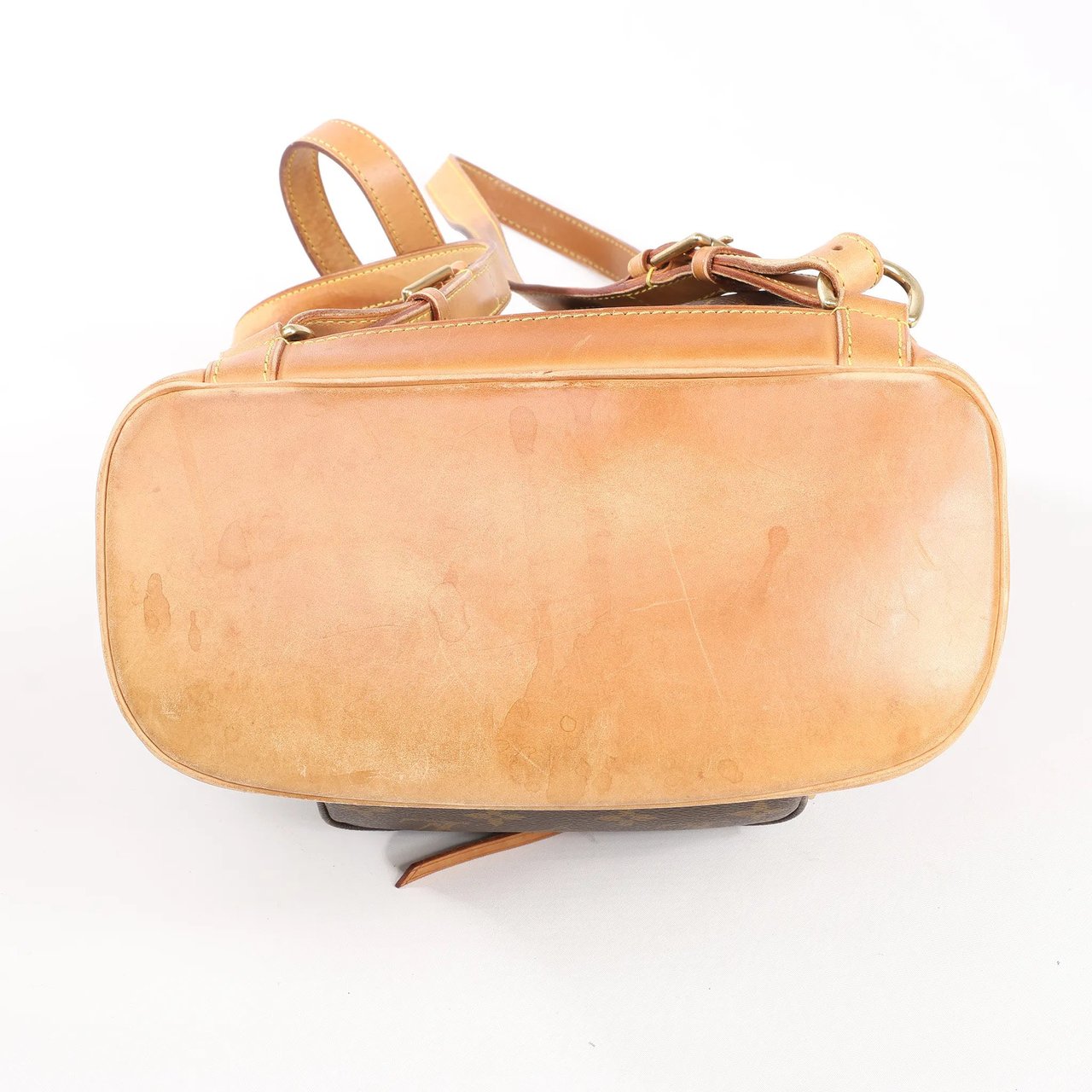 Louis Vuitton Louis Vuitton Montsouris MM Monogram Canvas Vintage Backpack in Brown M51136 Bruin