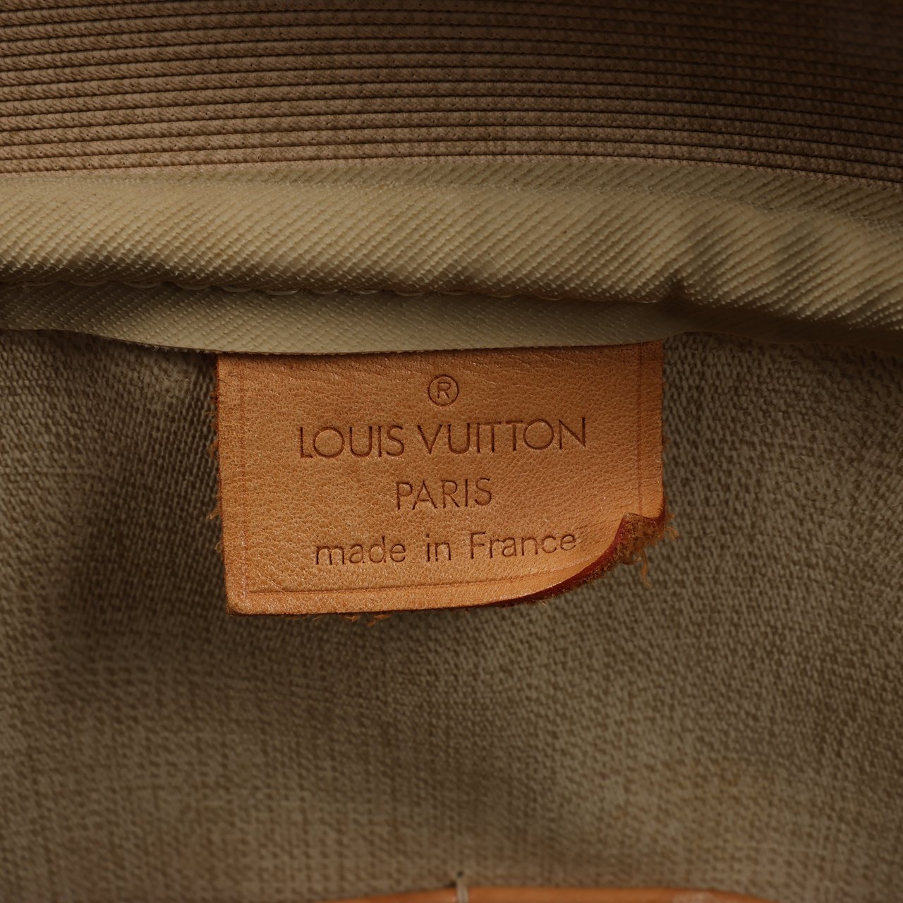 Louis Vuitton Louis Vuitton Monogram Canvas Deauville Handbag M47270 Bruin
