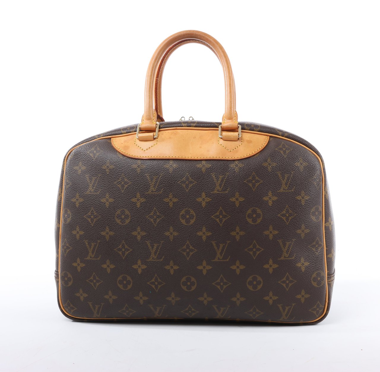 Louis Vuitton Louis Vuitton Monogram Canvas Deauville Handbag M47270 Bruin