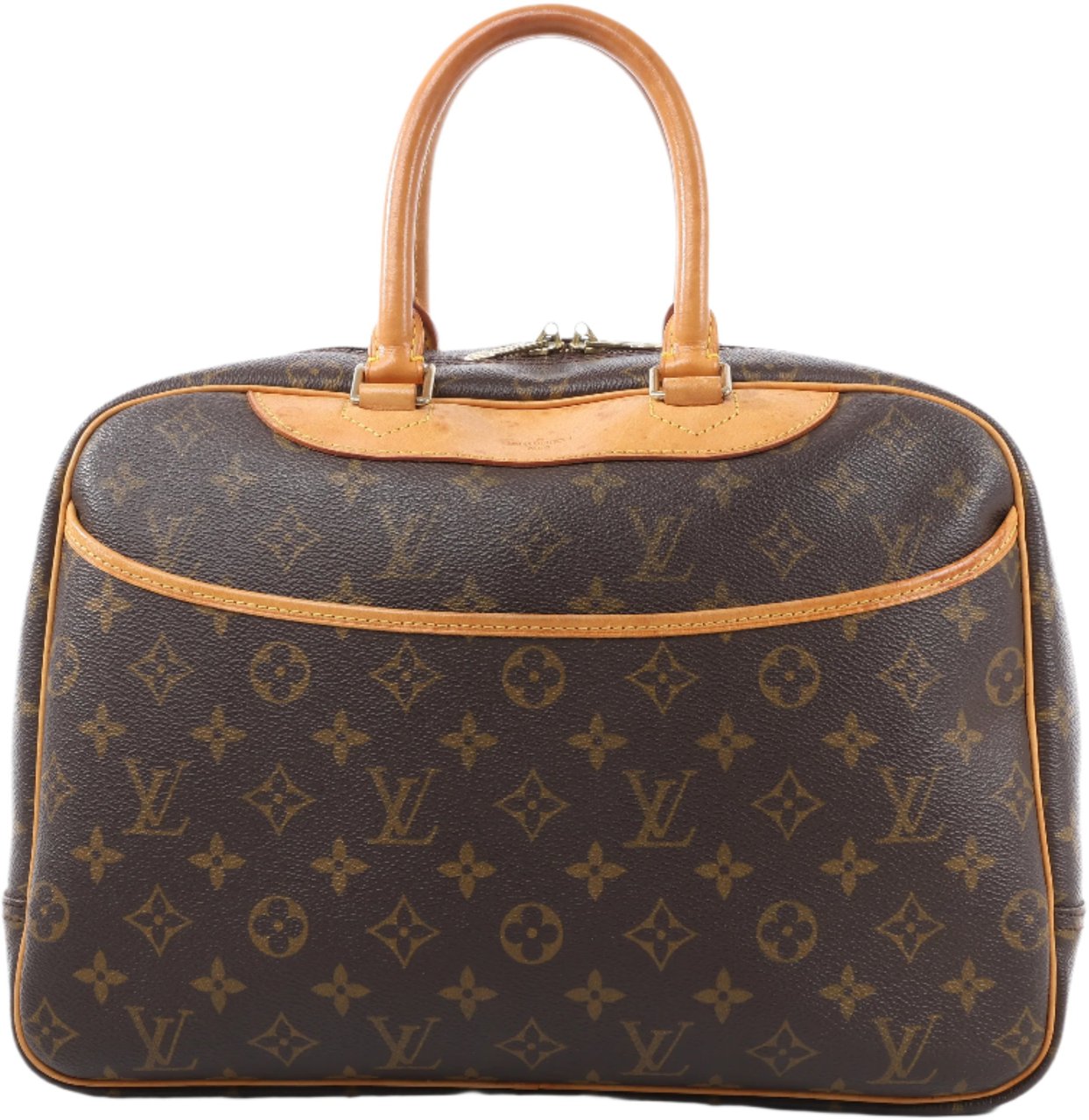 Louis Vuitton Louis Vuitton Monogram Canvas Deauville Handbag M47270 Bruin