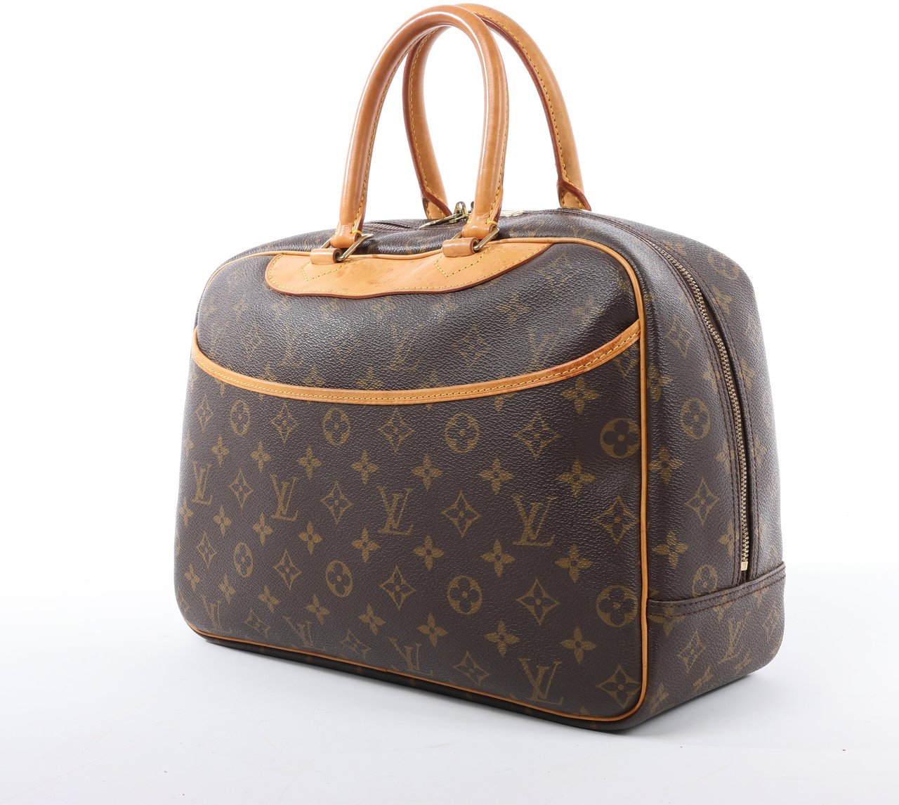 Louis Vuitton Louis Vuitton Monogram Canvas Deauville Handbag M47270 Bruin